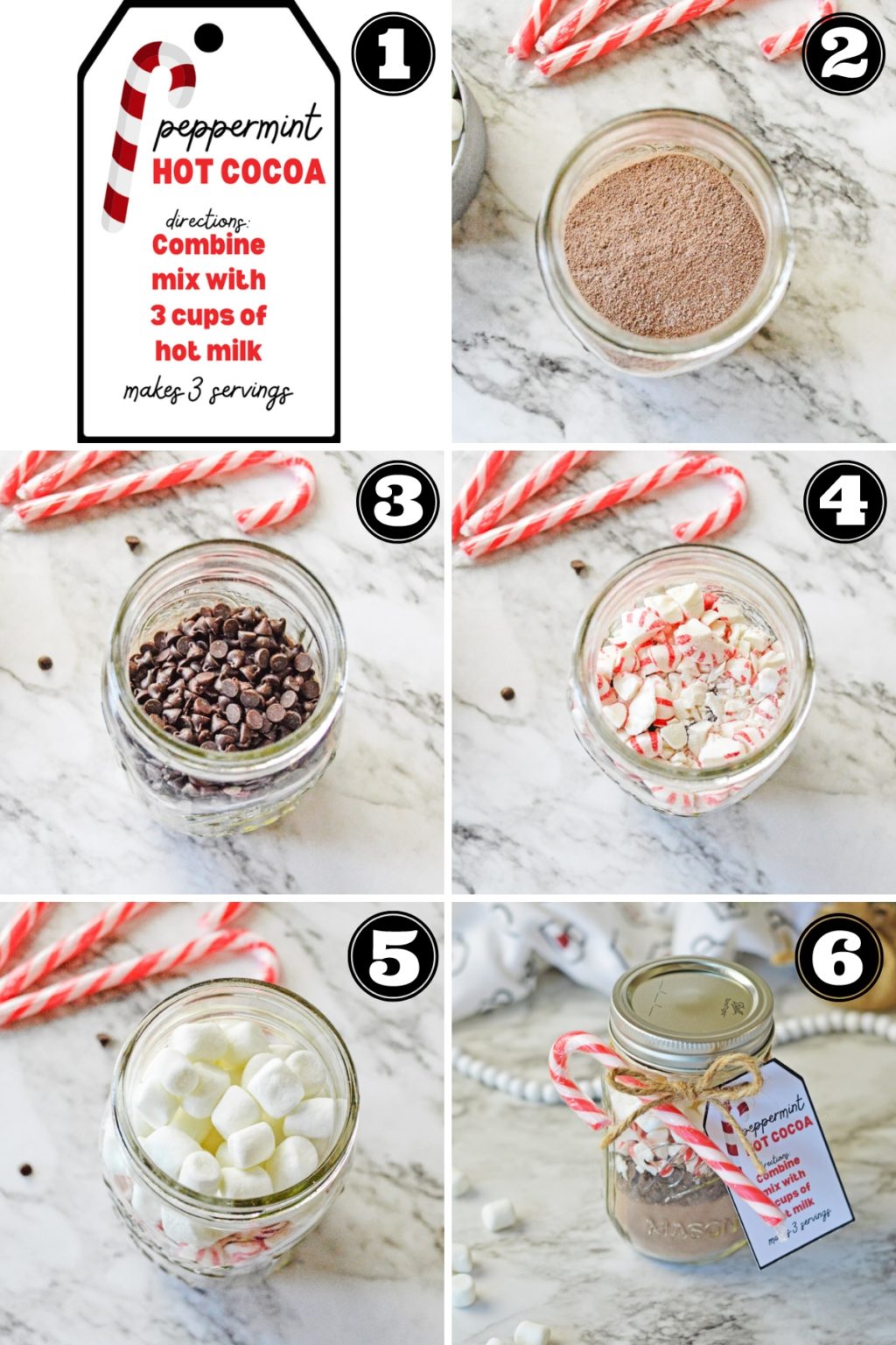 Peppermint Hot Cocoa Mix Soulfully Made