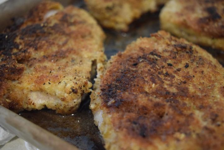 Fontina Pork Chops with Mushroom Sauce - Soulfully Made