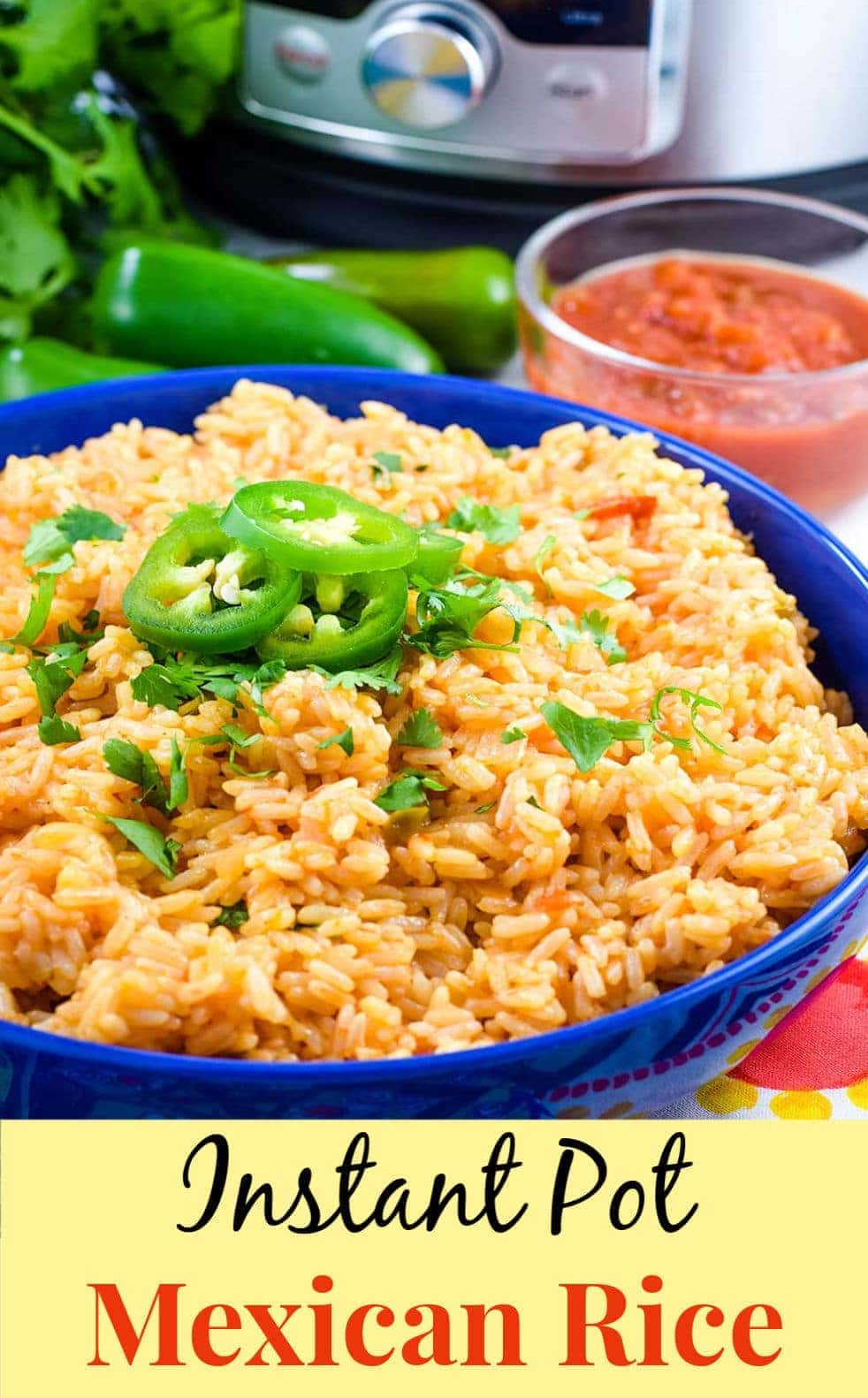 Easy Instant Pot Mexican Rice | Stovetop Recipe Included - Soulfully Made
