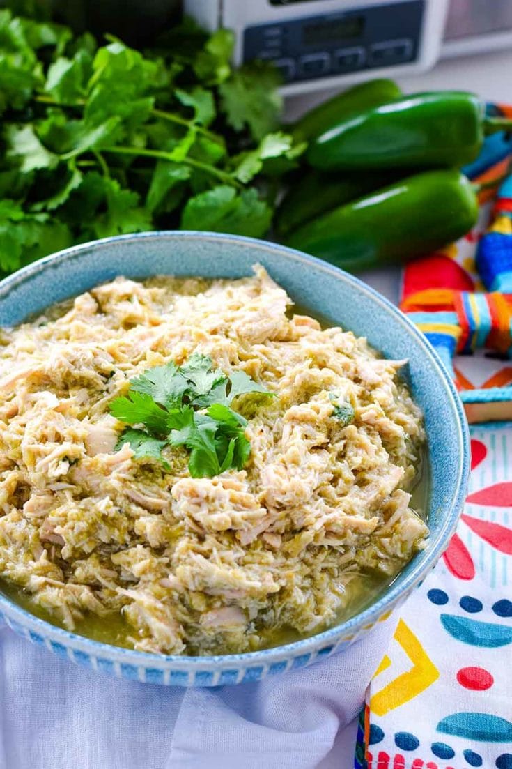 Crock Pot Salsa Verde Chicken Soulfully Made