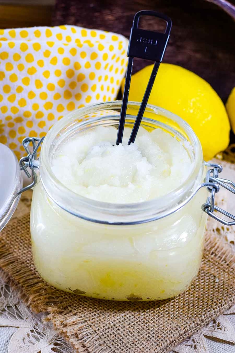 Homemade Lemon Sugar Scrub - Soulfully Made