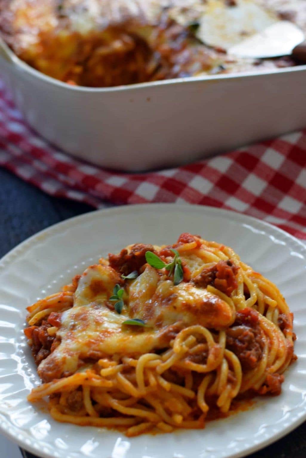 Ultimate Baked Spaghetti Casserole - Soulfully Made