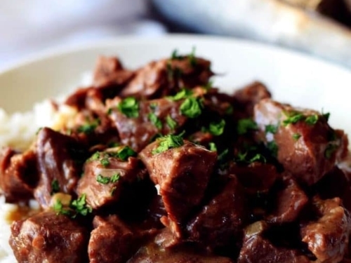 Beef tips and outlet rice instant pot recipe