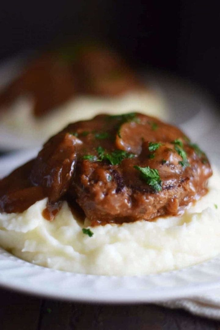 Slow Cooker Salisbury Steak - Soulfully Made