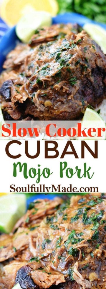 Slow Cooker Cuban Mojo Pork - Soulfully Made