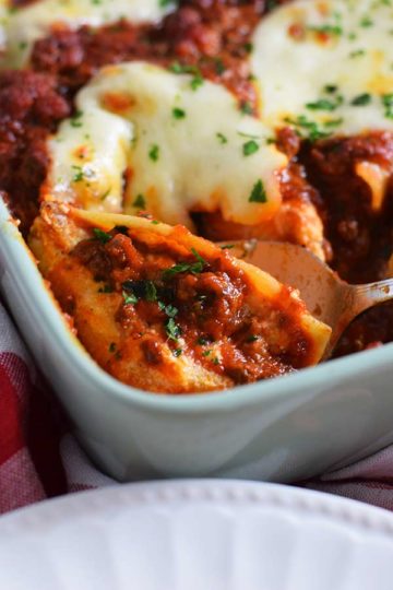 Easy Baked Stuffed Shells - Soulfully Made