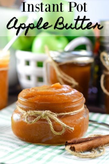 Instant Pot Apple Butter - Soulfully Made