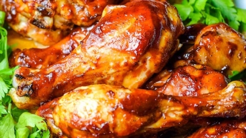 Oven Baked BBQ Chicken Drumsticks - Soulfully Made