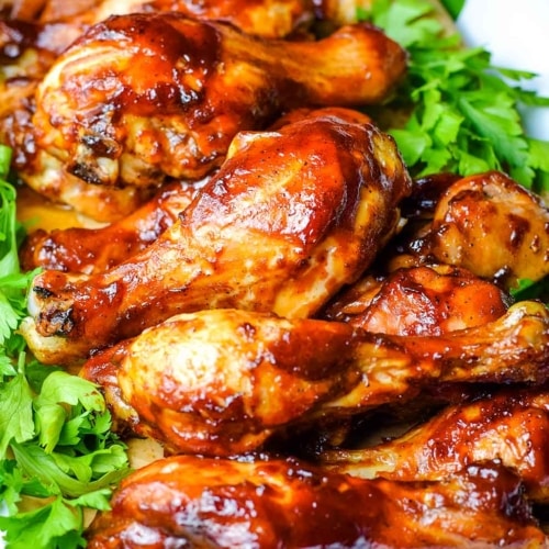 Baked BBQ Chicken Drumsticks