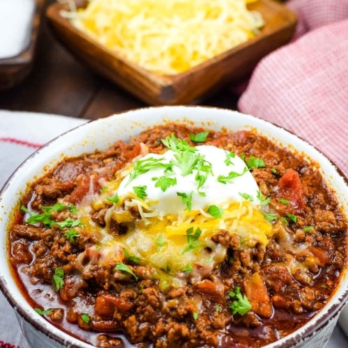 Keto Low Carb Beef Chili - Instant Pot Or Crock Pot Recipe - Soulfully Made