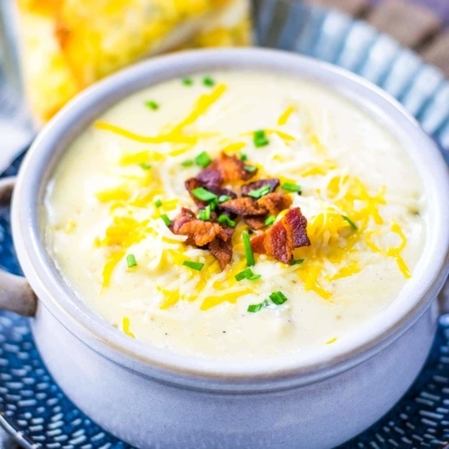 Creamy Potato Soup Recipe - Soulfully Made