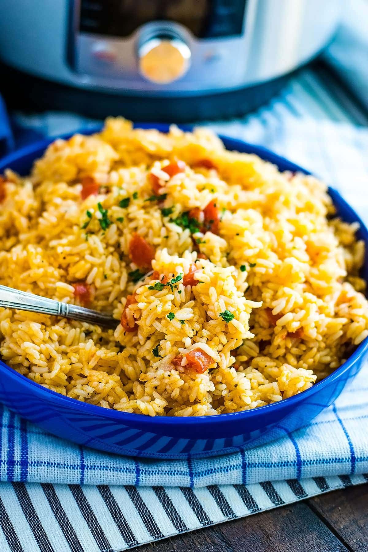 Instant pot spanish best sale rice with canned tomatoes