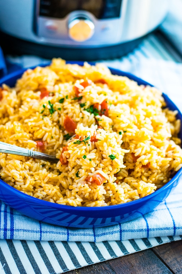 Instant Pot Southern Tomatoes and Rice - Soulfully Made