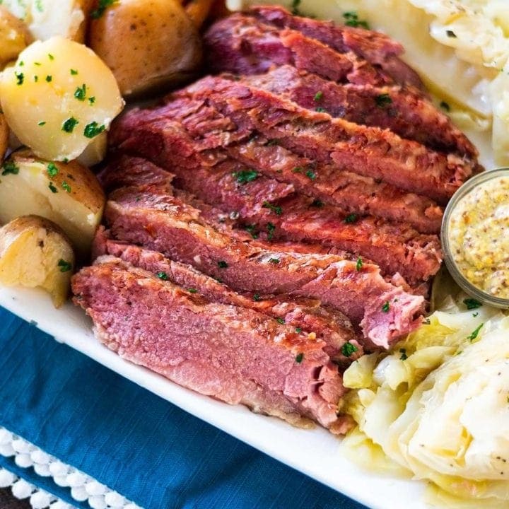 Slow Cooker Corned Beef and Cabbage - Soulfully Made