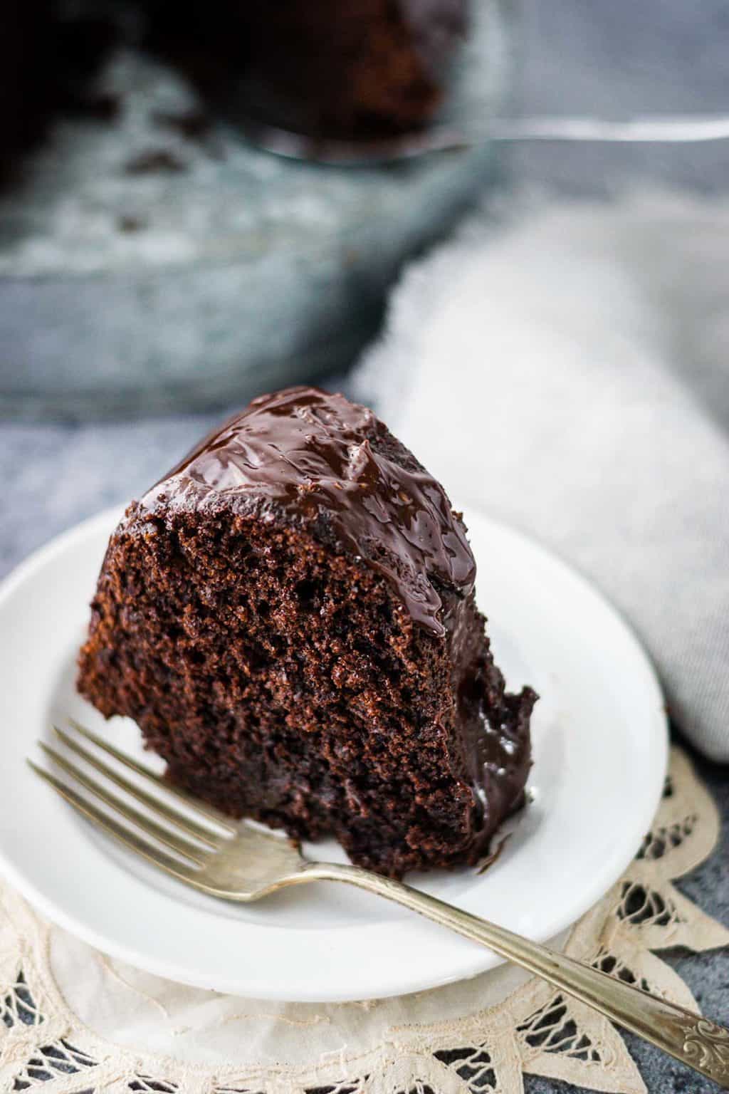 Chocolate Brownie Cake Recipe - Soulfully Made