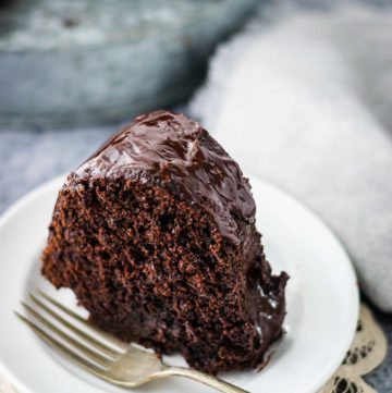 Chocolate Brownie Cake Recipe - Soulfully Made