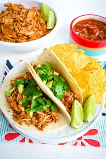 Slow Cooker Salsa Chicken - Soulfully Made