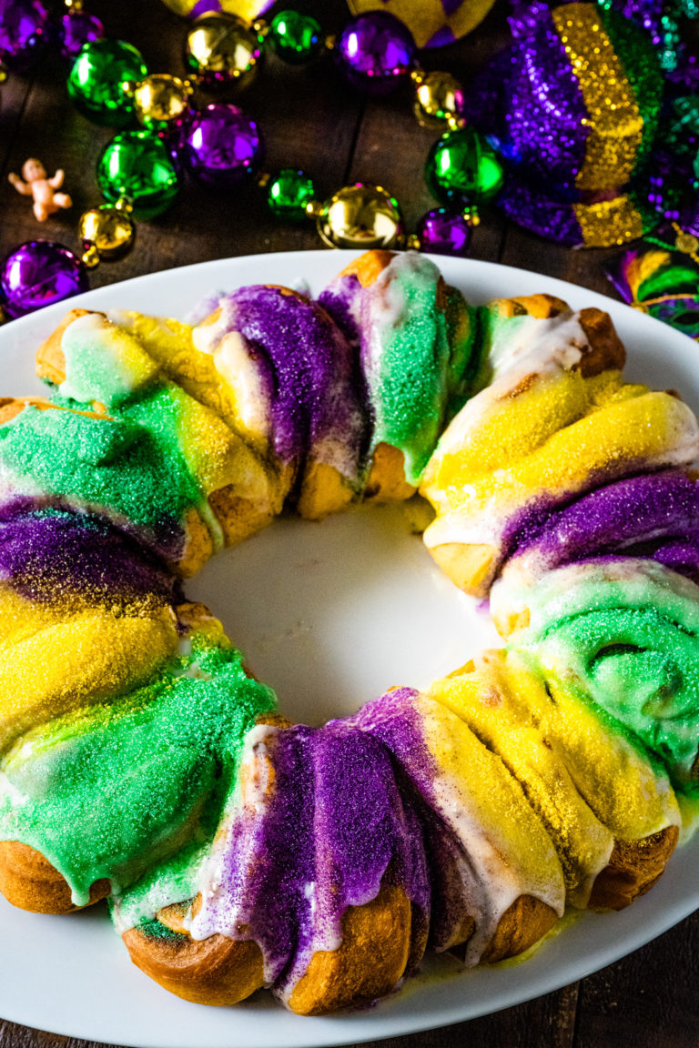 Easy King Cake Recipe Soulfully Made