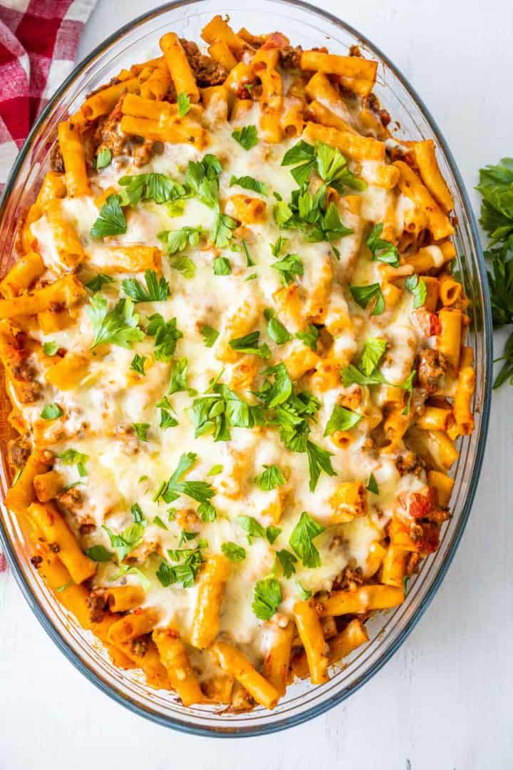 Easy Baked Ziti Recipe - Soulfully Made