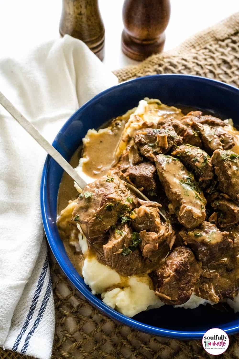 Beef Tips and Gravy - Soulfully Made