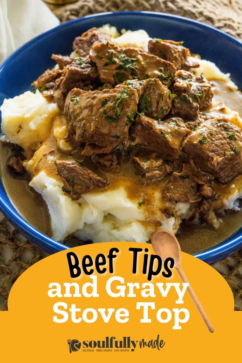 Beef Tips and Gravy - Soulfully Made