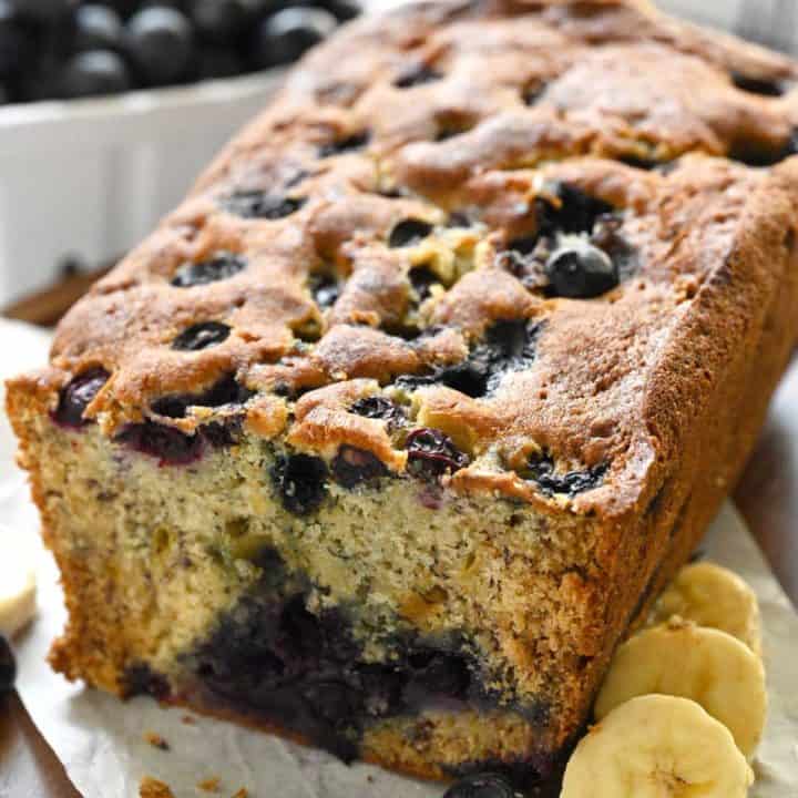 Blueberry Banana Bread Recipe - Soulfully Made