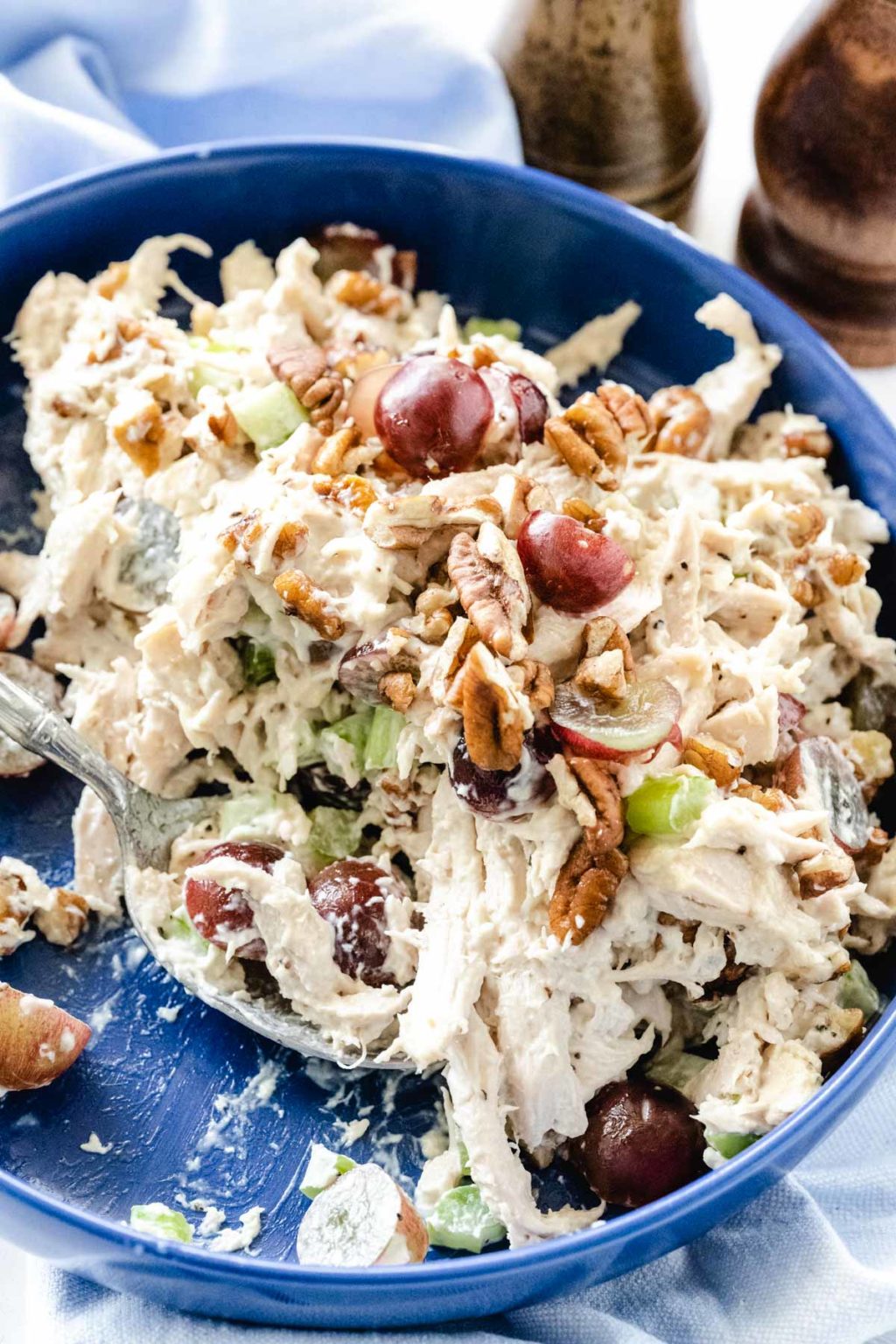 Chicken Salad with Grapes and Pecans - Soulfully Made