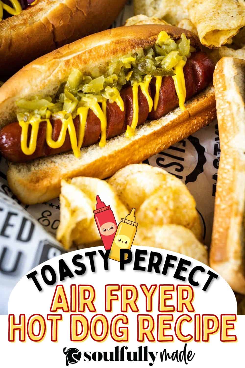 Air Fryer Hot Dogs - Soulfully Made