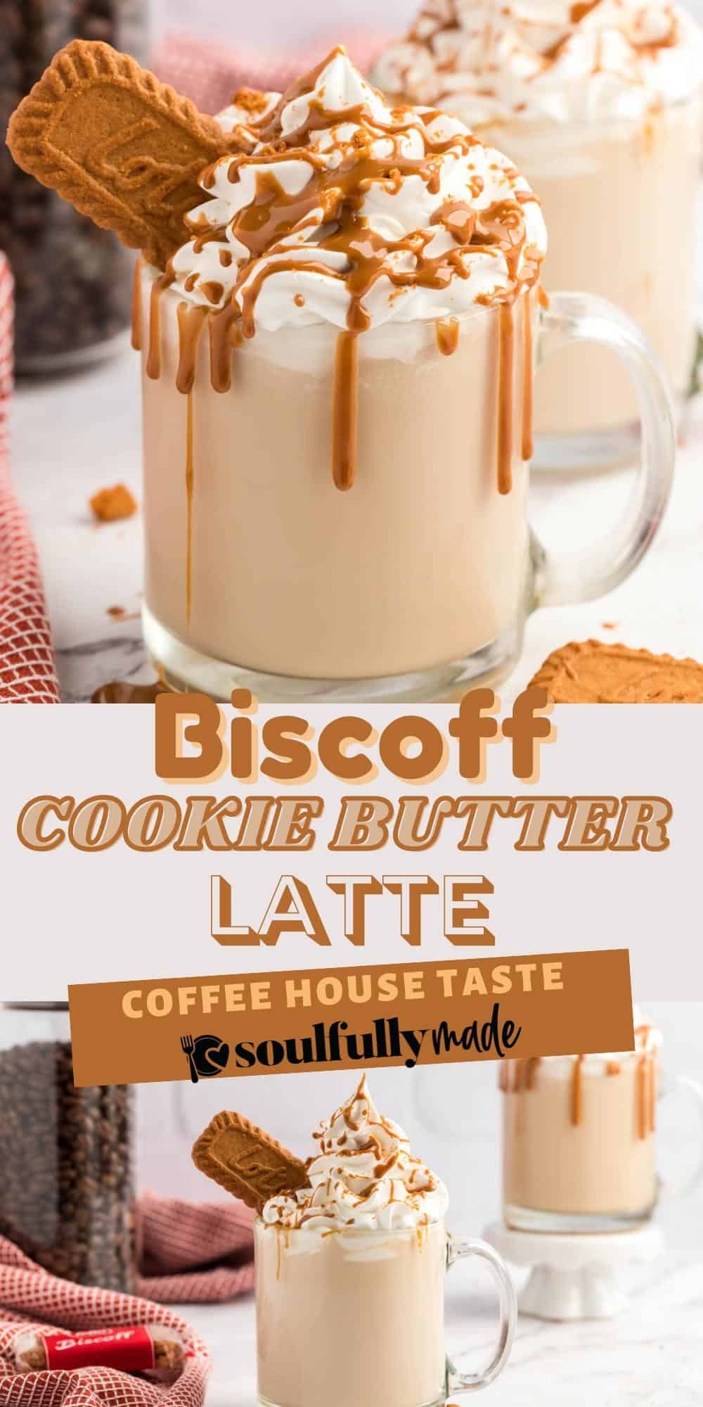 Biscoff Cookie Butter Latte - Soulfully Made