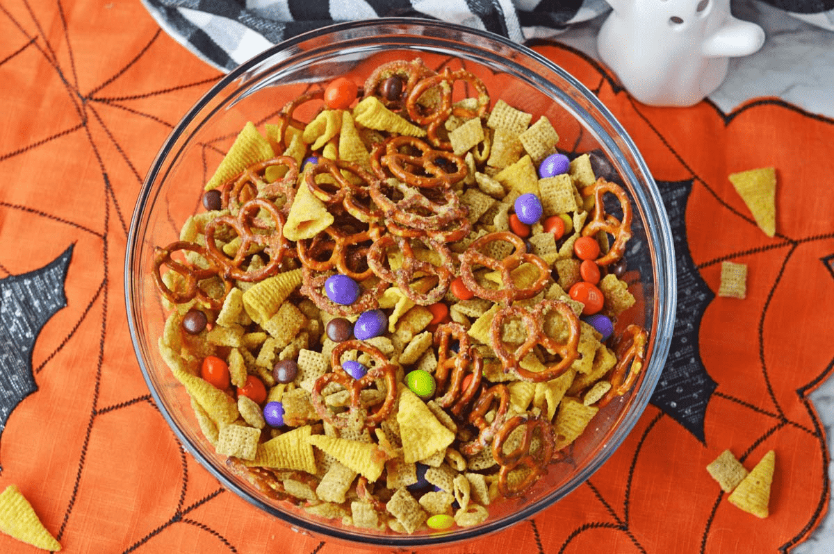 Halloween Chex Mix Recipe Soulfully Made