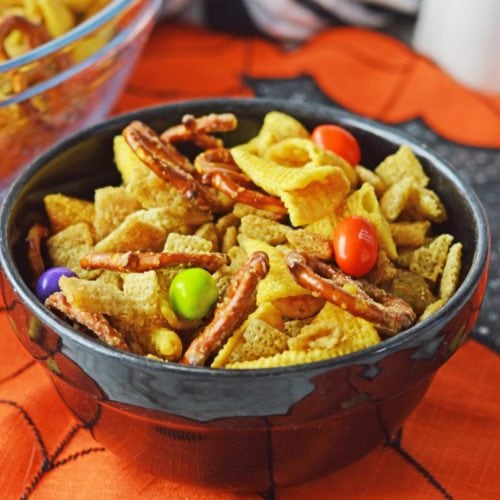 Halloween Chex Mix Recipe - Soulfully Made