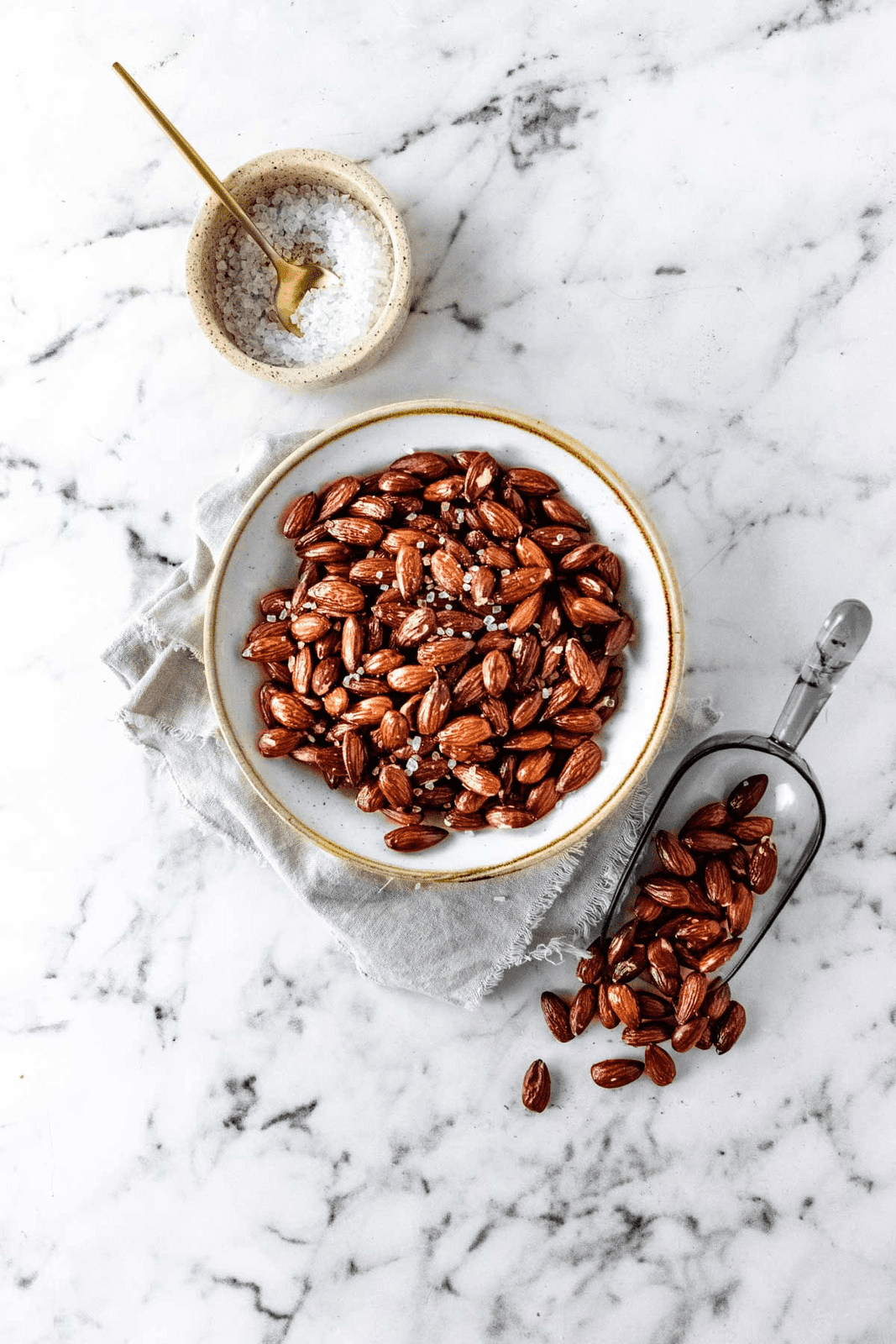 Air Fryer Roasted Almonds - Soulfully Made
