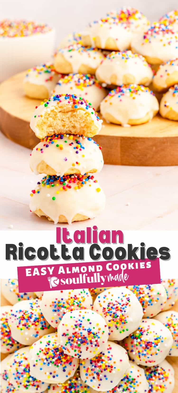 Italian Ricotta Cookies - Soulfully Made