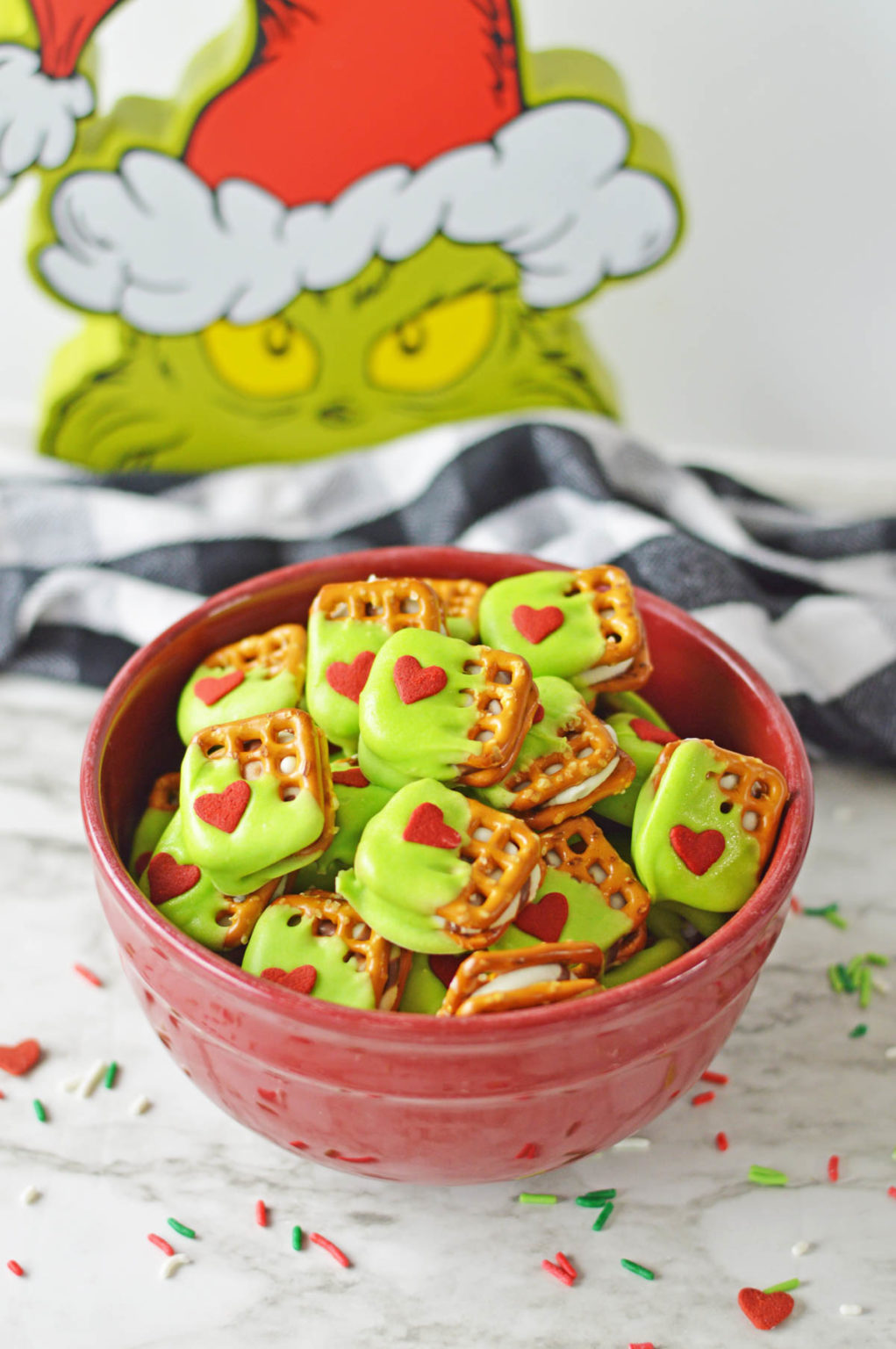 Grinch Pretzel Bites - Soulfully Made