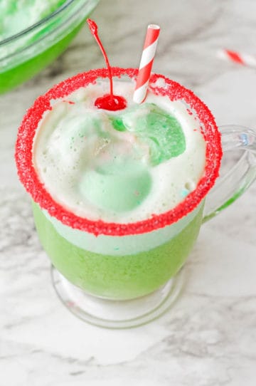 Grinch Punch Recipe - Soulfully Made