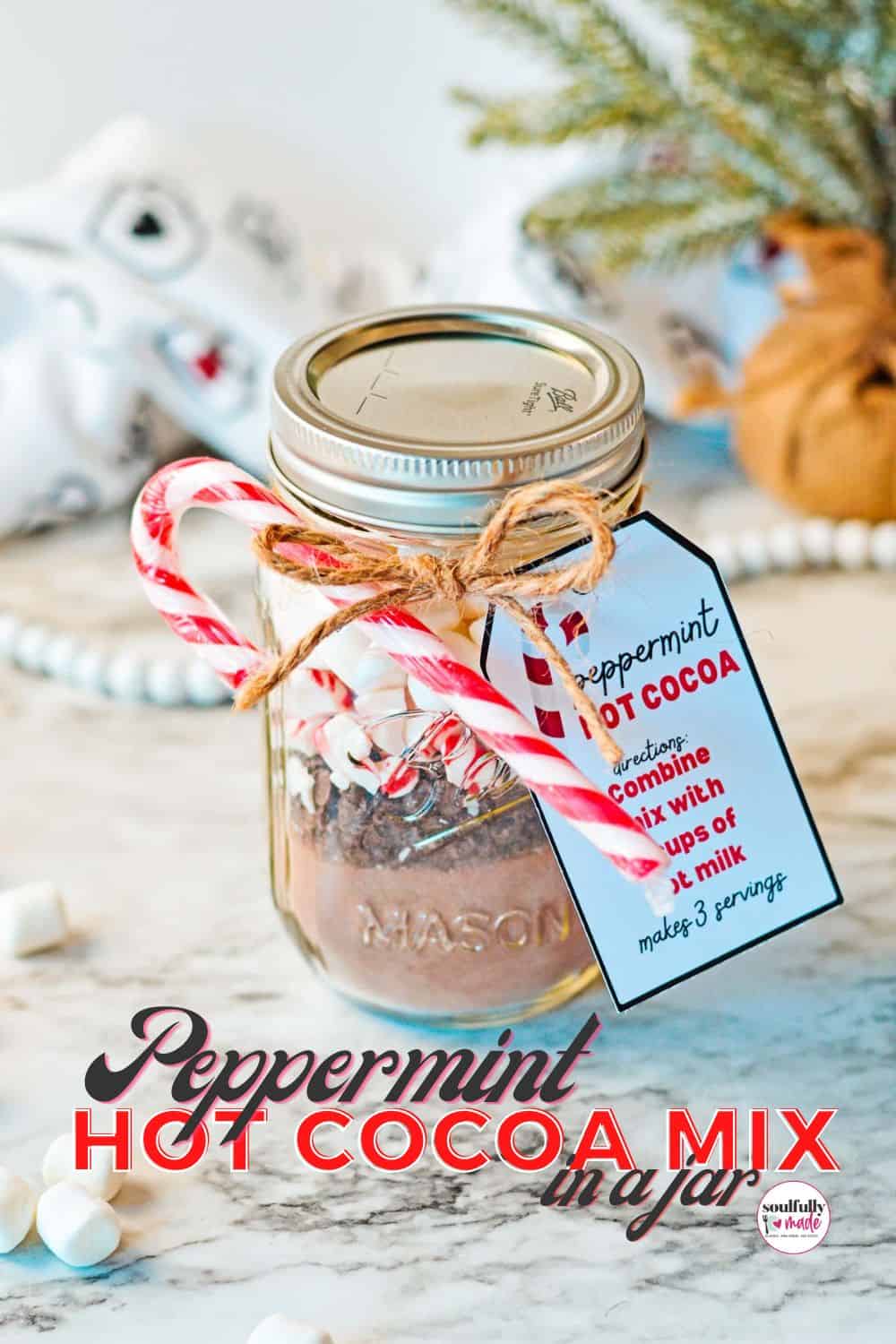 Peppermint Hot Cocoa Mix - Soulfully Made