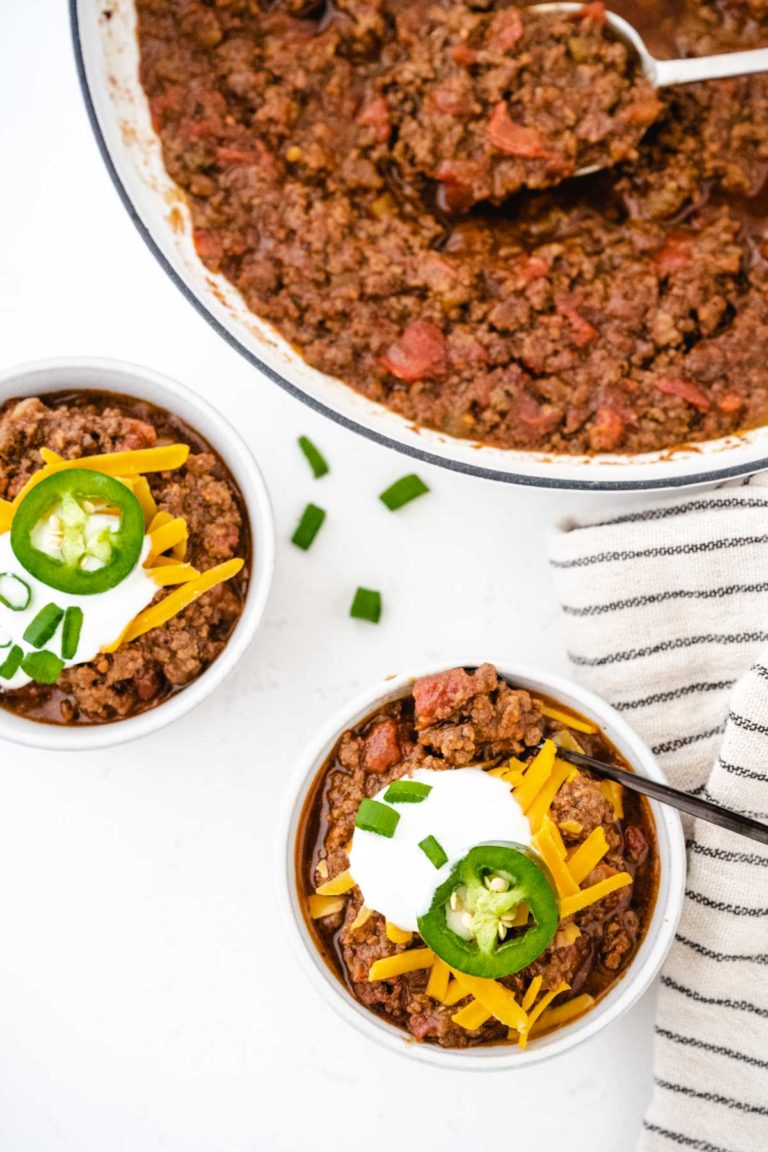 Best Keto Chili Recipe Ever - Soulfully Made