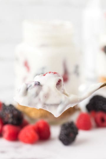 Mixed Berry Yogurt Parfaits - Soulfully Made