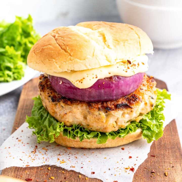 Ground Chicken Burger Recipe - Soulfully Made