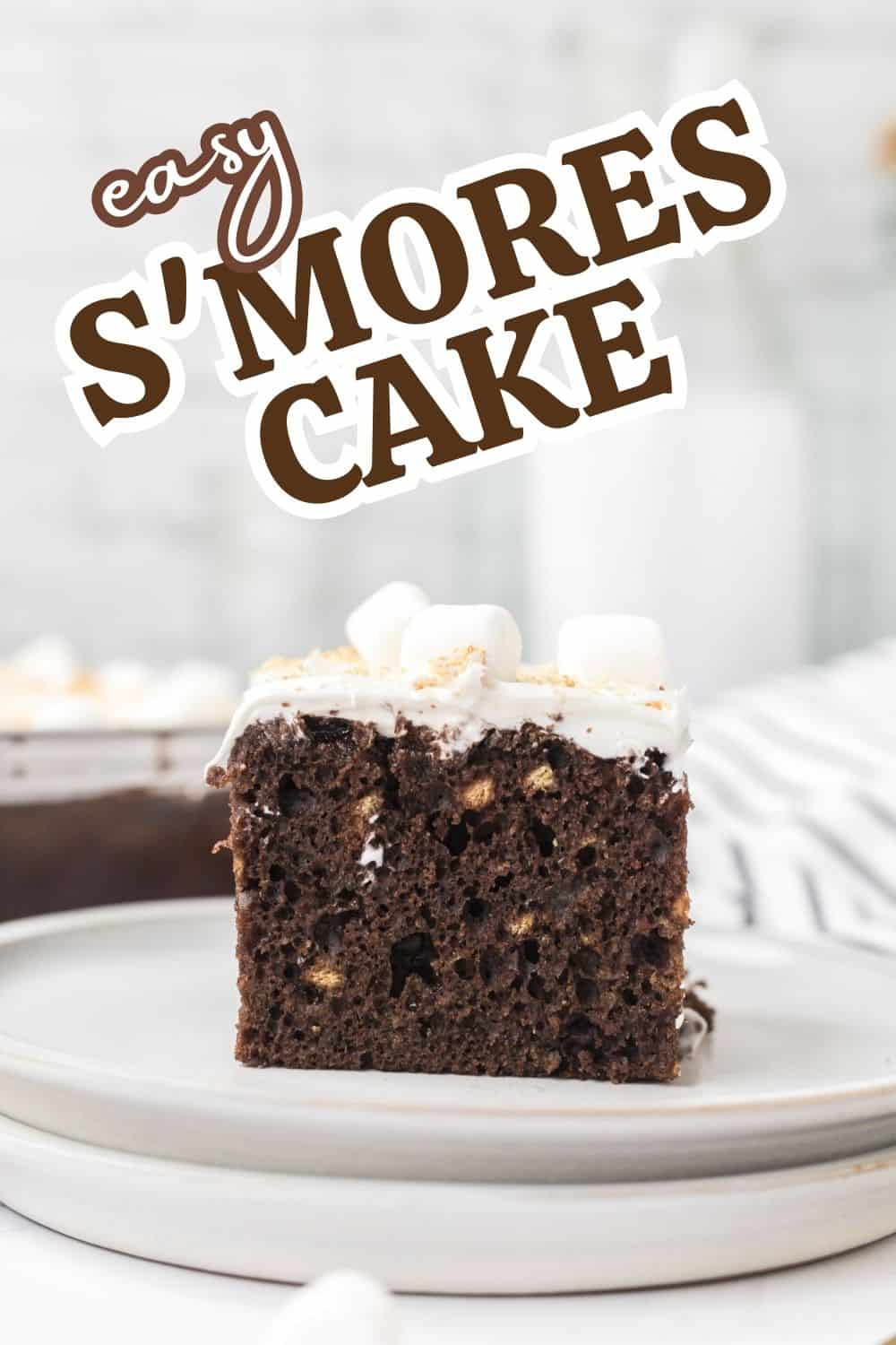 S'mores Cake Recipe Soulfully Made