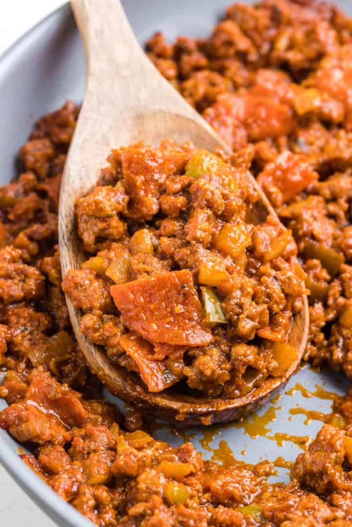 Pizza Sloppy Joes - Soulfully Made