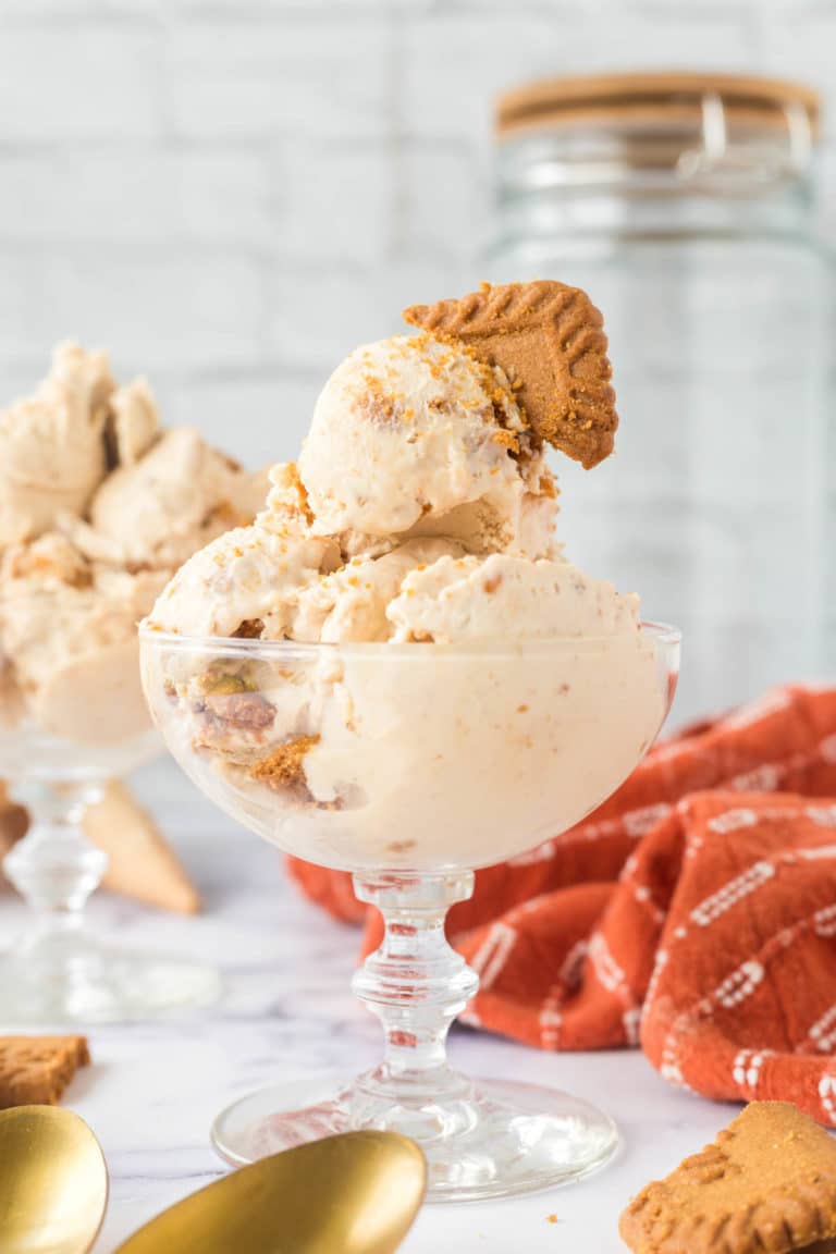 Biscoff Ice Cream (No-Churn) - Soulfully Made