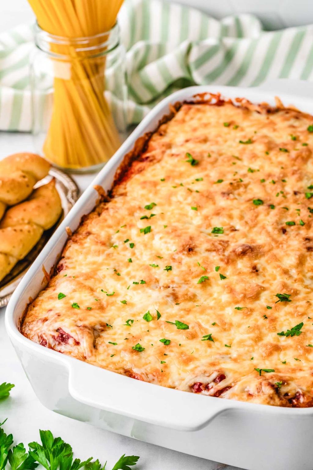 Ultimate Baked Spaghetti Casserole - Soulfully Made