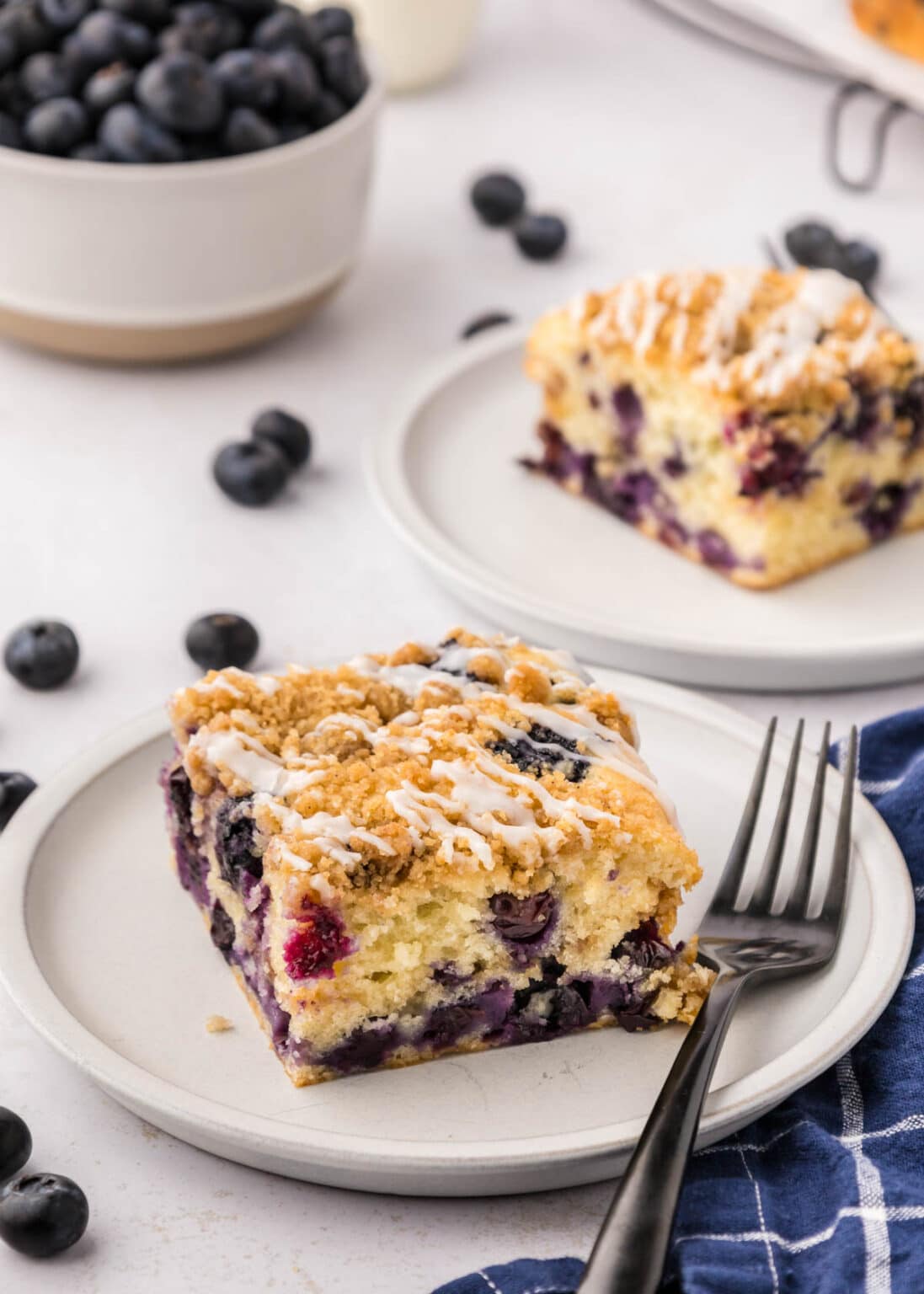 Blueberry Coffee Cake Recipe - Soulfully Made