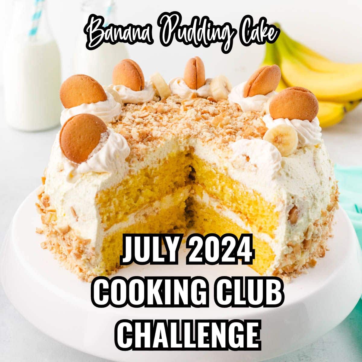 Banana pudding, cookie club challenge, graphic image.