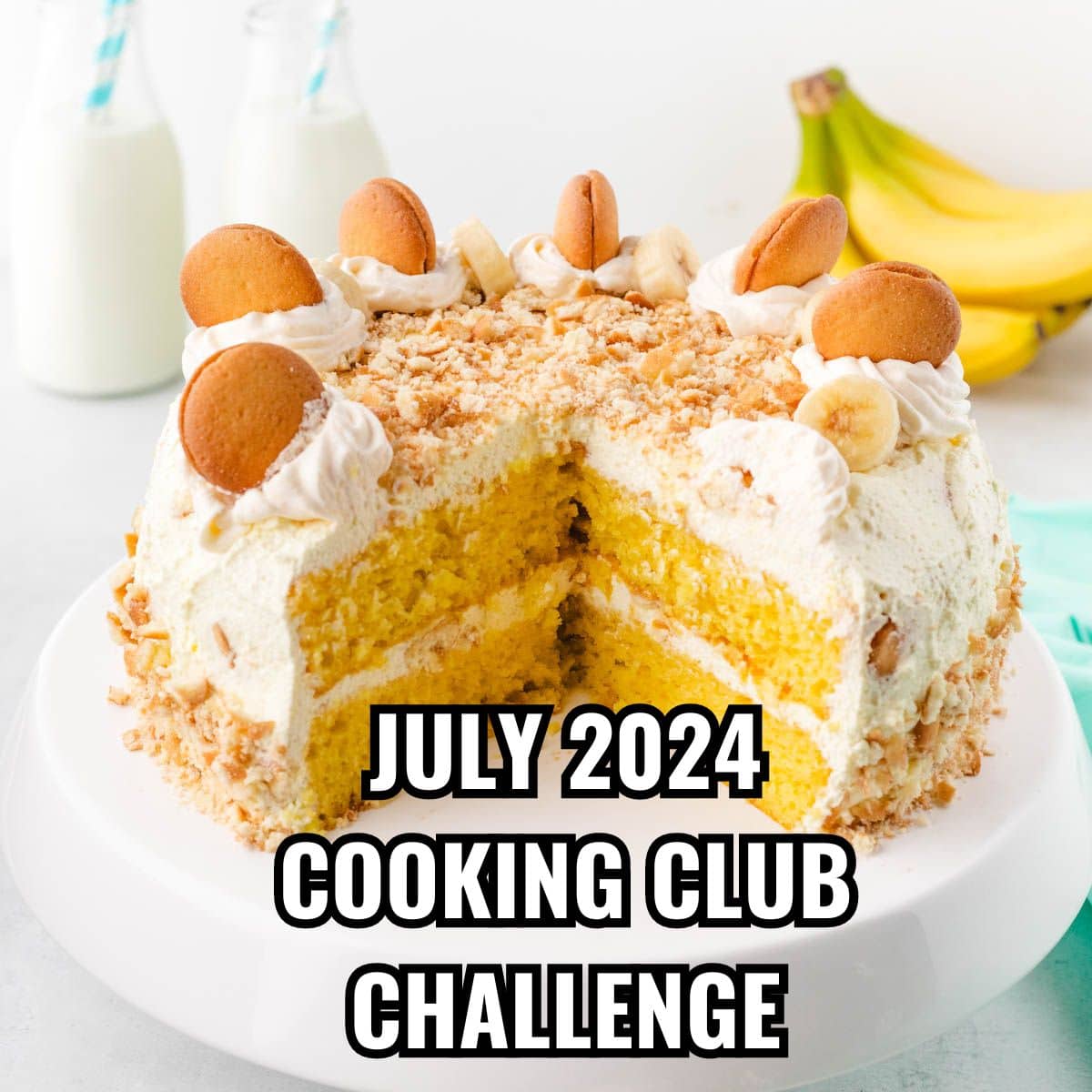 Banana pudding, cookie club challenge, graphic image.
