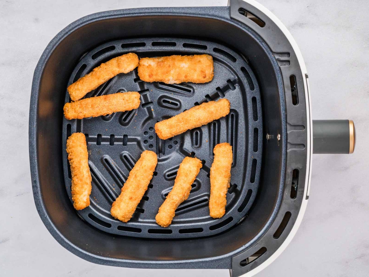 Fist stick in an air fryer.