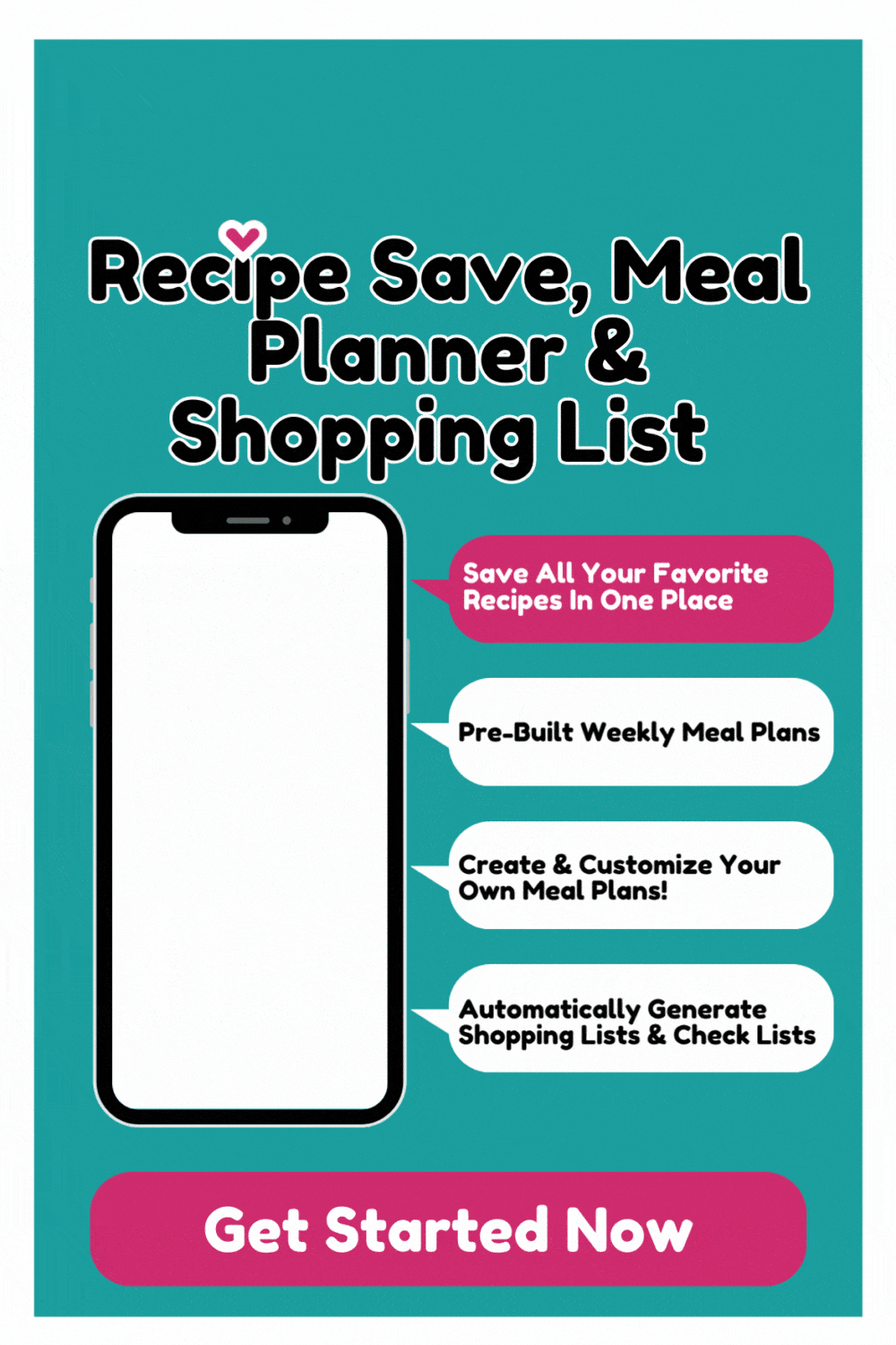 A graphic showing how to use the save recipe function.