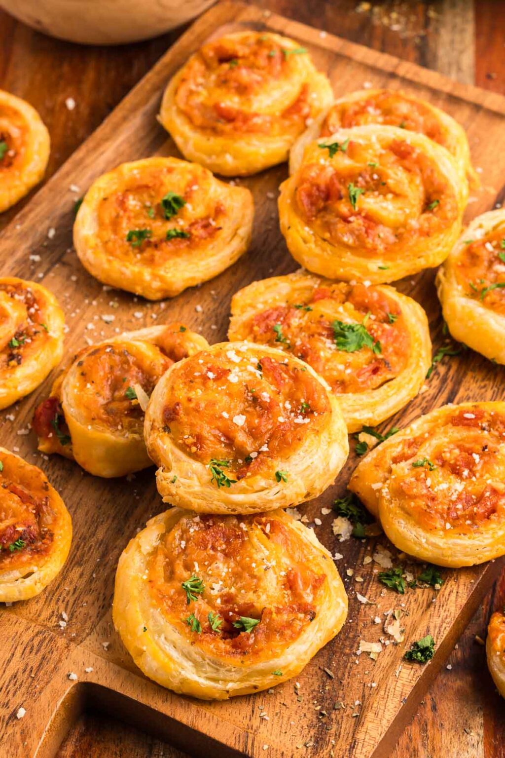 Easy Pepperoni Pizza Pinwheels Recipe - Soulfully Made