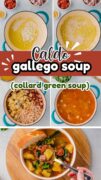 Caldo Gallego (Collard Green Soup) inspired by the charming Columbia Restaurant, in a bowl! This soup is packed with rich, savory goodness and is perfect for bringing everyone together. So grab a spoon and prepare for a taste of comfort that will make you feel right at home.